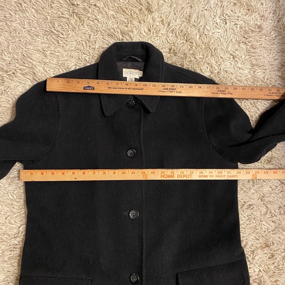 J. Crew Sz PM Women’s Wool Cashmere Winter Coat - Picture 6 of 10